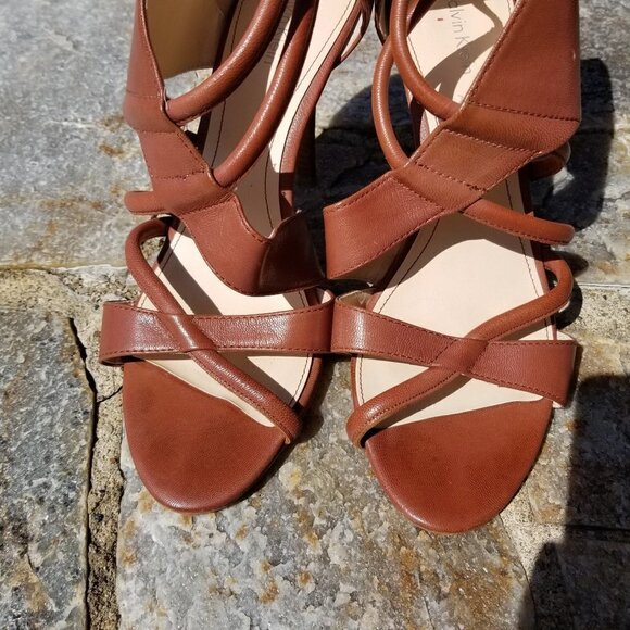 Calvin Klein Richelle Gladiator Strappy Sandals 9 - Picture 6 of 12